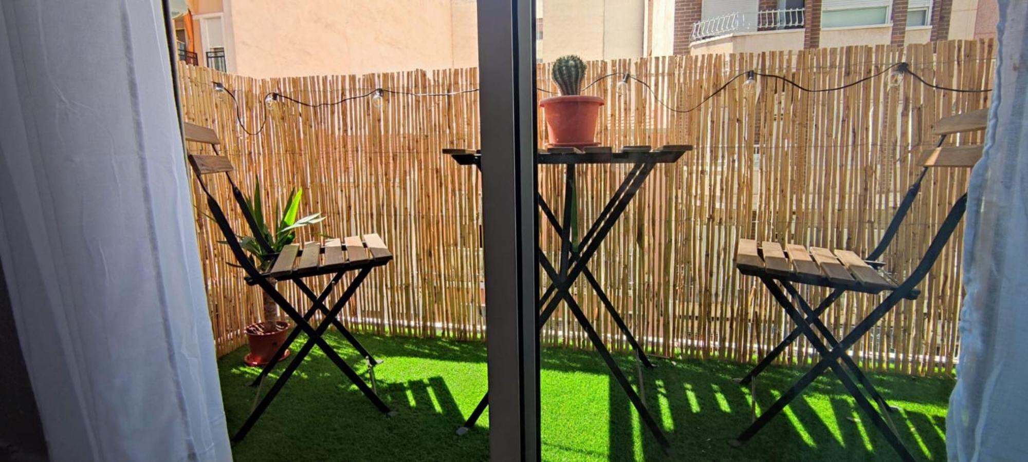 Apartamento En El Centro De Elche Con Terraza La Alborada Bagian luar foto