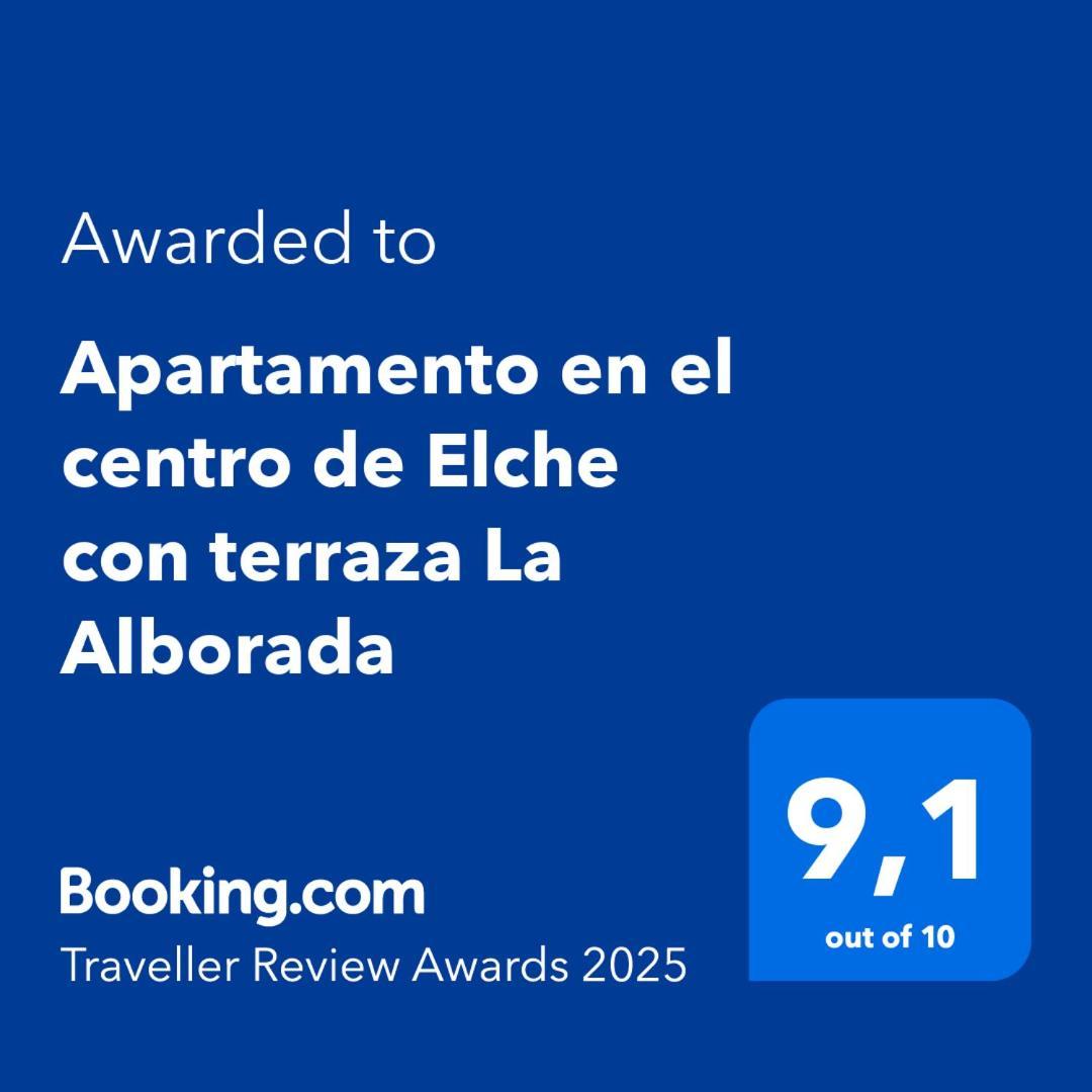 Apartamento En El Centro De Elche Con Terraza La Alborada Bagian luar foto